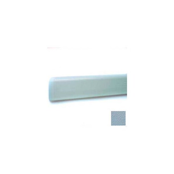 Pawling Wall Guard W/Rounded Top Edge, Aluminum Retainer, 4"H x 12'L, Blue Fog WG-4-12-369 - main